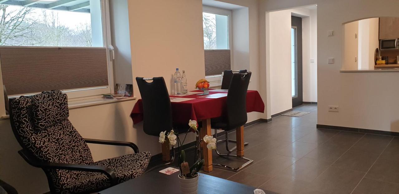 Souterrainwohnung Im Gruenen Witten Esterno foto